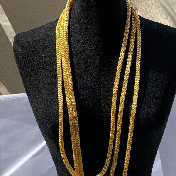 Lauren by Ralph Lauren 3 Layer Rope Necklace - Picture 3 of 4